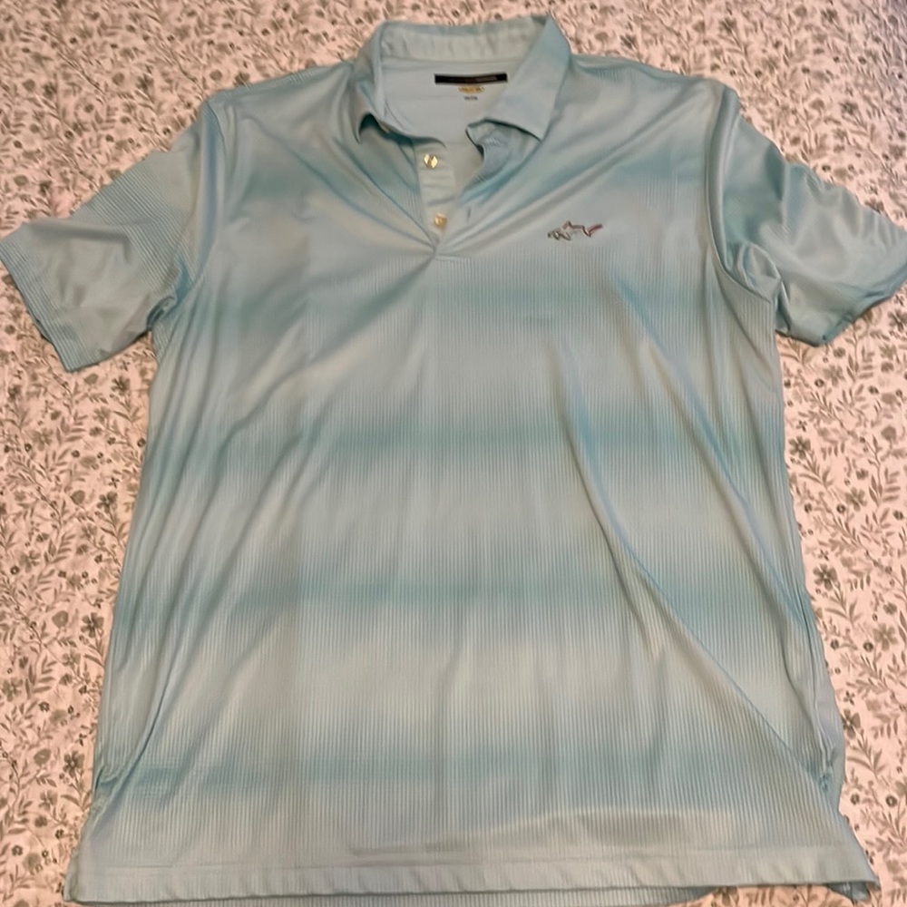 Golf shirt, 100% polyester